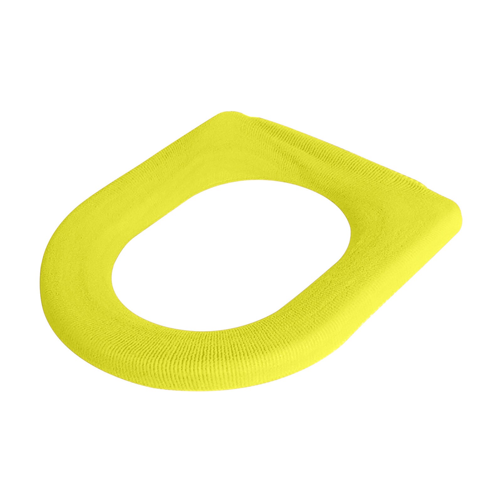 Siège de toilette en peluche chaude réutilisable, 1 paire, Portable, remplissage, tapis de salle de bain lavable, couverture de siège, tampon collant de santé, fournitures ménagères: E-YE