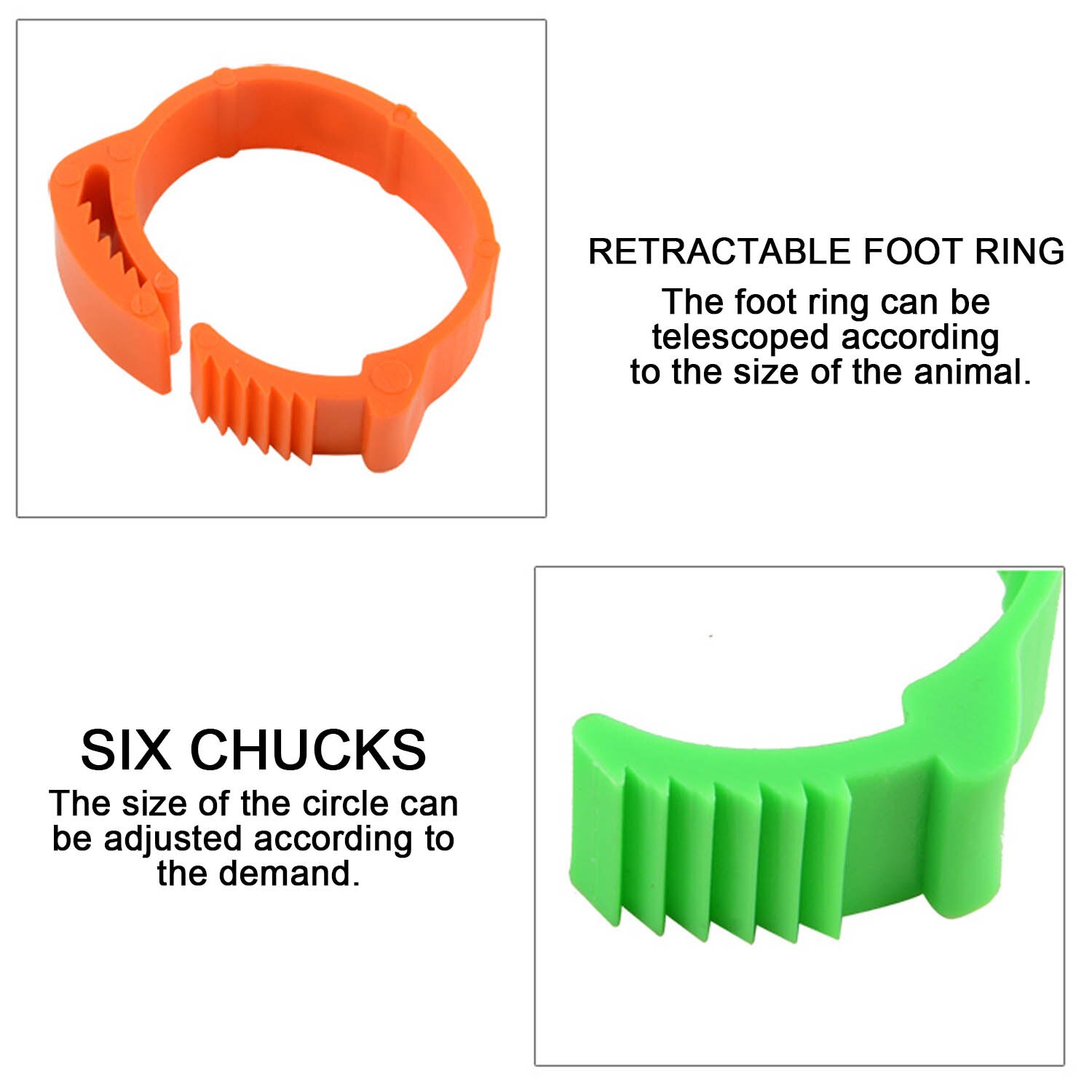 Behogar 100Pcs Verstelbare 001-100 Digitale Gevogelte Kip Voet Been Label Gesp Ring Voor Kip Eend Gevogelte Boerderij levert
