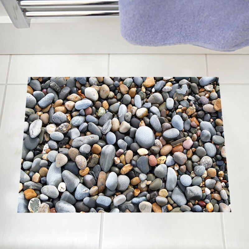 3D pavé autocollant de sol amovible stickers muraux décor Mural vinyle bricolage Art moderne salon salle de bains décoration de la maison 50*70cm