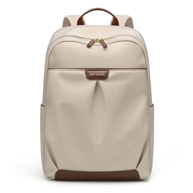 GOLF Laptop Backpack Women 15 Inch Waterproof Black Travel Backpacks Zipper Business Commuter Computer Bags