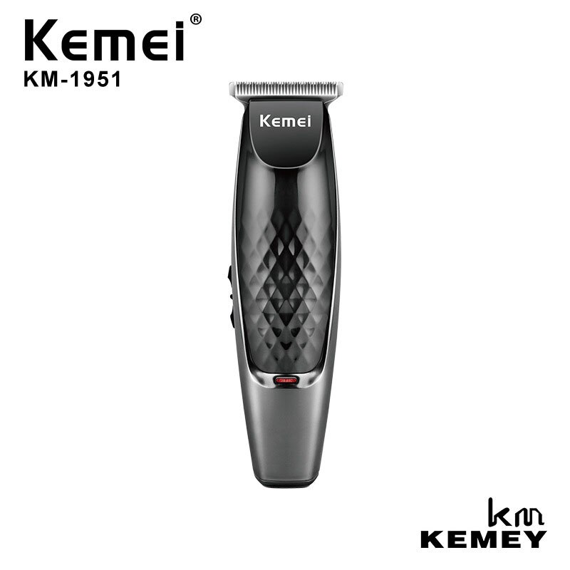 Kemei-tondeuse à cheveux électrique professionnelle sans fil, rasoir Rechargeable en acier inoxydable pour couper les cheveux