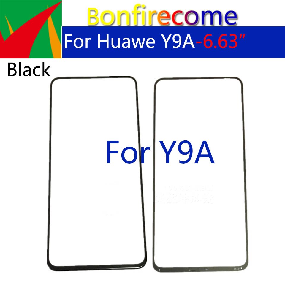 Vervanging Voor Huawei Y9A FRL-L22 FRL-L23 Lcd Front Touch Screen Outer Glas Lens