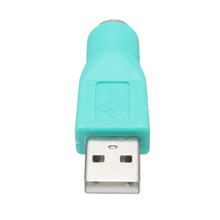 USB Male Naar Voor PS2 Vrouwelijke Adapter Converter Voor Computer PC Toetsenbord Muis Accessoires