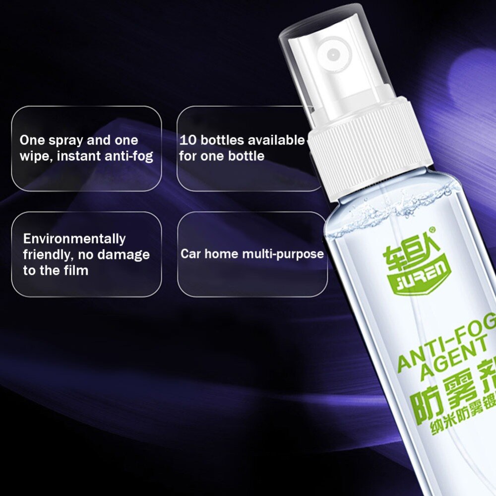 Car glass window bathroom anti-fog defogging long-lasting anti-fog 45 days (four seasons available, bathroom anti-fog special)