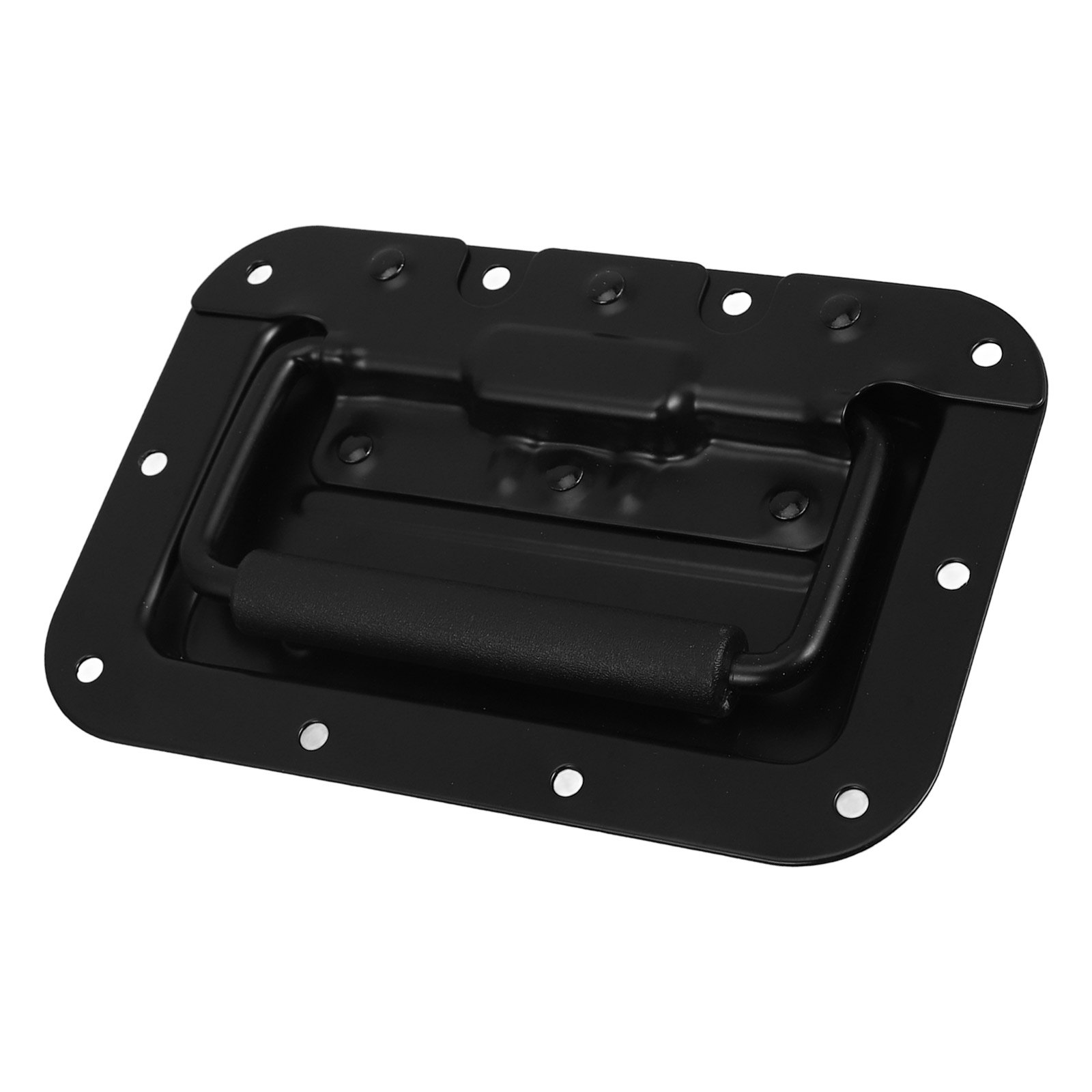Drawer Handle Flight Case Spring Loaded Grip Cabinet with Iron Padded Black Pull