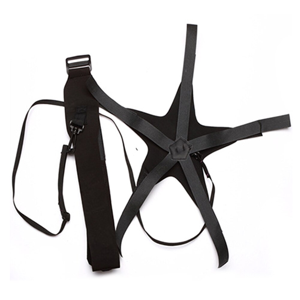 Soccer Training Belt Nylon Outdoor Adjustable Football Trainer Practice Assistance Strap Sports Workout Equipment Black