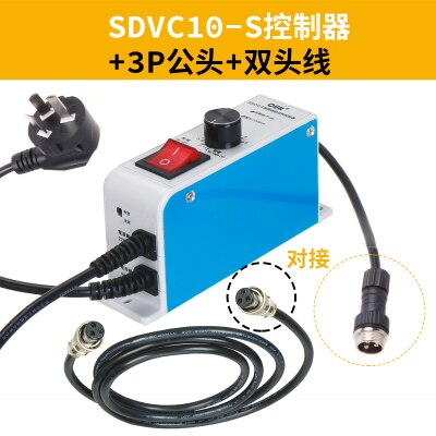 CUH wibracyjny kontroler dysku SDVC10-S bezpośrednie wibracje regulacja ciśnienia karmić regulator prędkości 220V pół fali pełny zakres: Bordowe