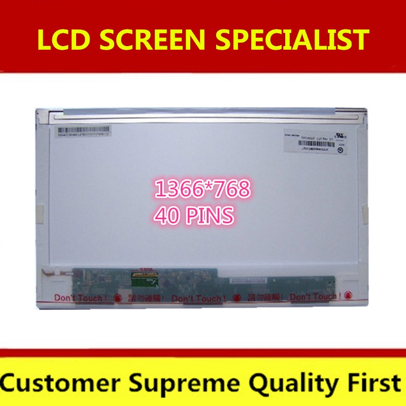 Pantalla LED para portátil de 15,6 pulgadas para Acer Aspire 5536 5738 5738Z 5740 5741 5741G 5742 5742G 5750 5750G pantalla LCD de repuesto 1366*768