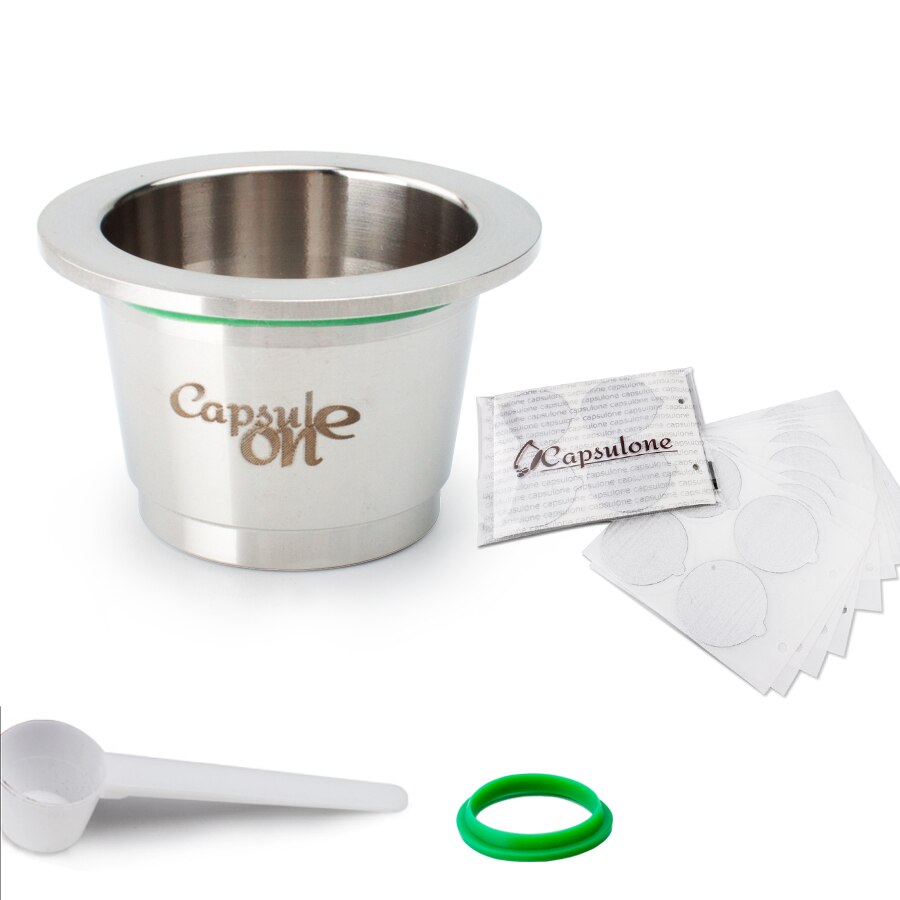 capsulone xiaomi resuable kapsel pod passer til nespresso påfyllbar kaffe kapsel passer til u / u melk / scishare / essenza -c100