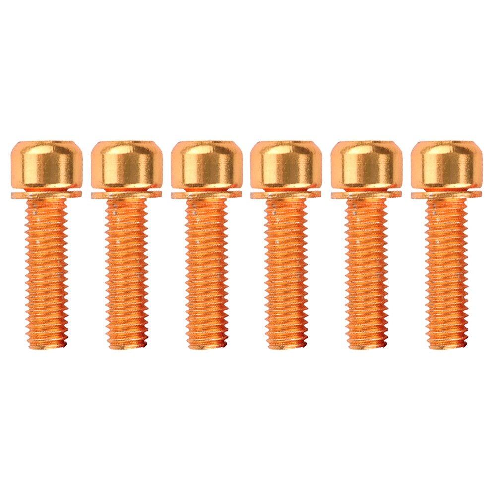 Mountain Bike Handlebar Screw Colorful Stainless Steel Screw Stem Riser Screws Bolts Cycling Accessories Bicycle Handlebar Screw: Style 8