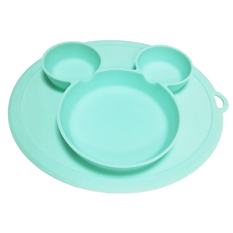 Bol Con Ventosa De Silicona Para Niños, Plato Infantil, Plato De Silicona Para Bebé, plato De Alimentación De Bebé