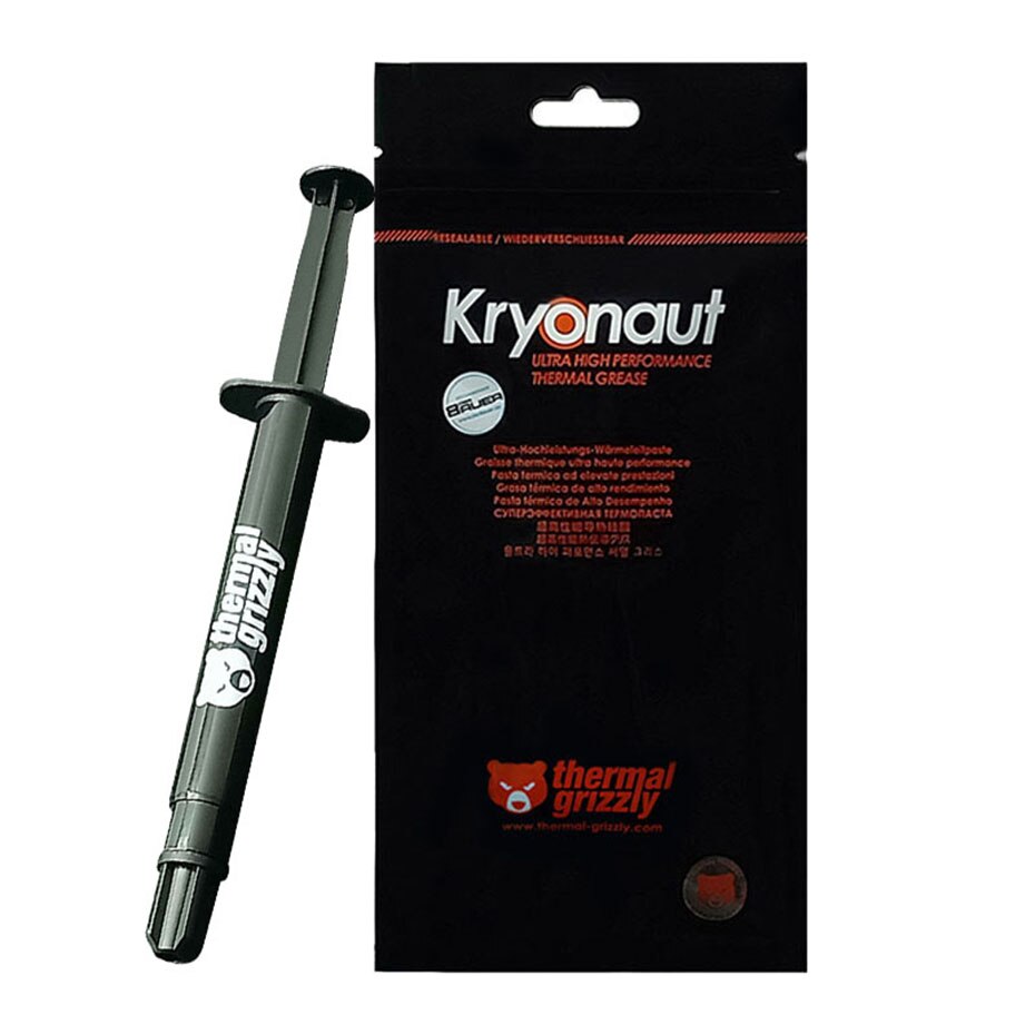 Pâte thermique Kryonaut Extreme KE, 1g/5.5g/11g/37g, pour CPU/GPU, refroidisseur composé de grande capacité