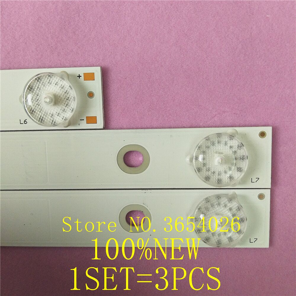 3 stks/set led backlight voor LED39C310A led strip JS-D-JP3910-071EC JS-D-JP3910-061EC