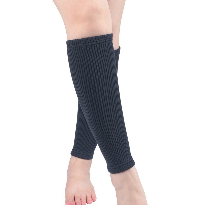 2PCS Calf Compression Sleeve Gym Sport Calf Relief Pain Socks Protector Varicose Veins Running Basketball Shin Guard Leg Warmers: A / XL