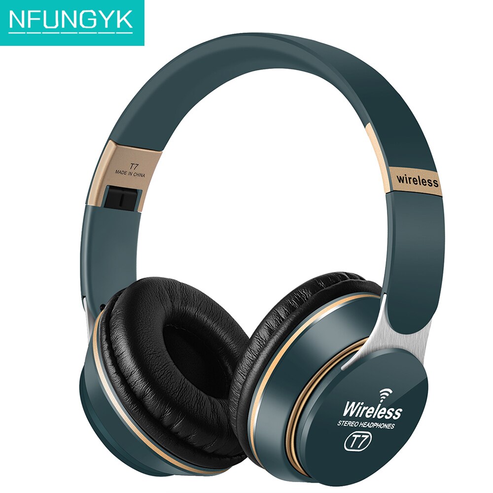 HIFI Stereo Bluetooth Kopfhörer Kopfhörer Musik Bass Headset Unterstützung SD Karte mit Mic für Handy, Mobiltelefon XiaoMi Iphone Sumsamg Tablette