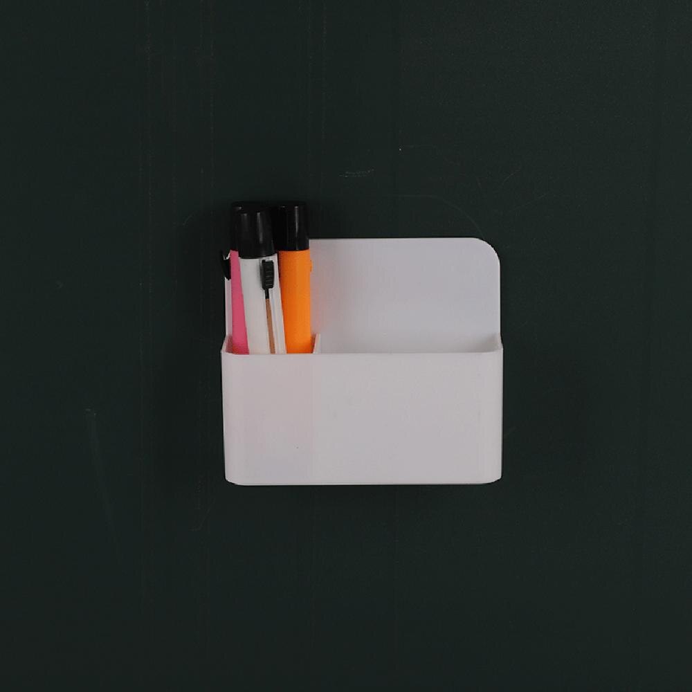 Magnetiske tavle markører blyant pen holder organisator opbevaring container kontor