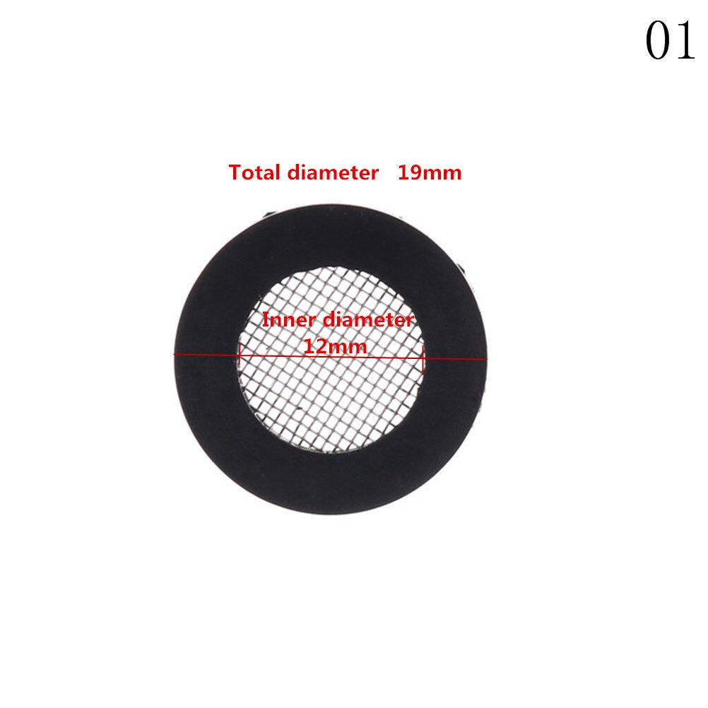 10 stk gummipakning med netto brusehoved filter vvs rørforsegling vandhane udskiftningsdel vaskemaskine vask filter 20mm /25mm: 01