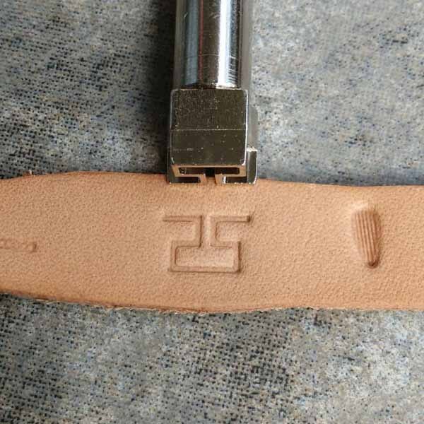 Hand-work unique leather working tools carving punches stamp craft making high steel: 4