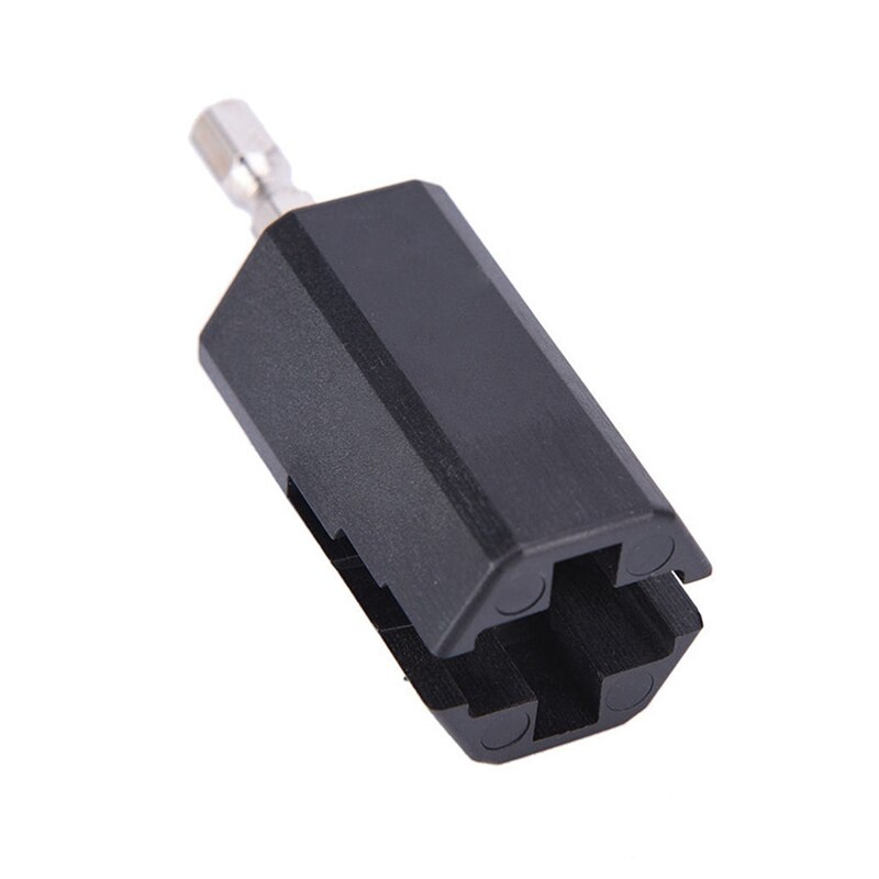 2Pcs String Winder Tuning Peg Puller Replace Electric Drill for Guitar Bass Repair Tool Kit