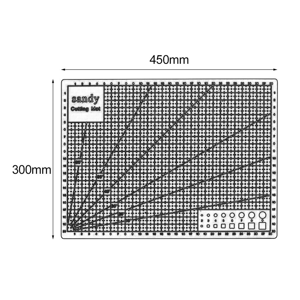 A3 Cutting Mat Cutting Underlay A3 Cutting Board Cutting Plate Handmade Tool For Hand Form Block Durable PVC Material