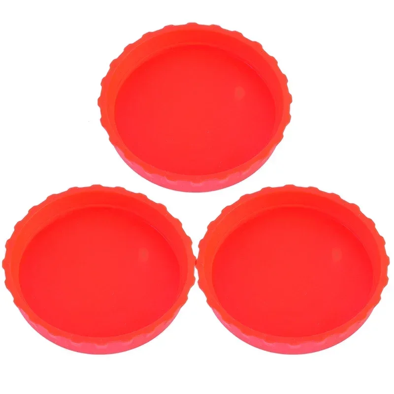 1/3/6 stücke Standard Getränke Können Abdeckungen Auslaufsicher Verschluss Kappe Rotwein Weiche Kappe Verschluss Kappe Getränke Können Deckel Limonade Deckel Protektoren: Burgunderrot