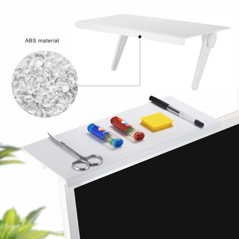 Multi-functional Storage Rack TV Computer LCD Display Rack Screen Storage Bracket Screen Top Shelf Adjustable Rack Holder