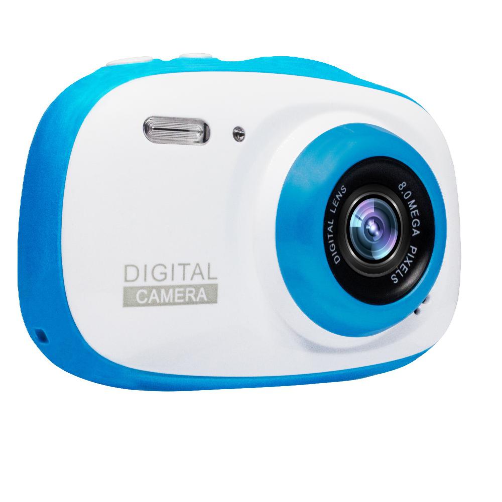 BEESCLOVER freundlicher Wasserdichte Digital Kamera Mini Art Camcorder für freundlicher Unterstützung MP3, MP4 mit 2,0 Zoll HD IPS Bildschirm r25: blau