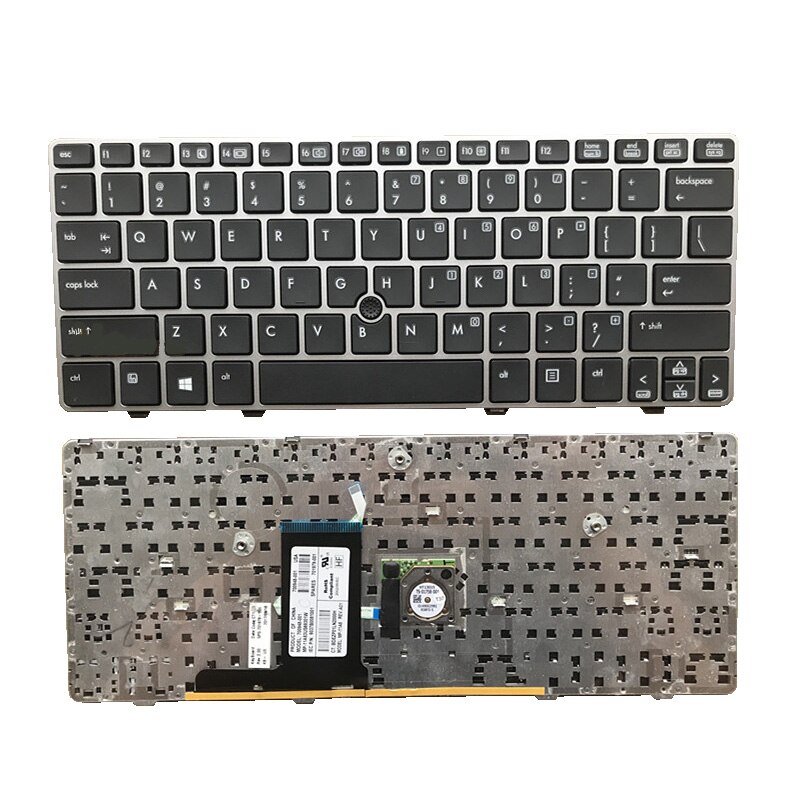 Laptop Keyboard for HP, Replacement Keyboard Keys Easily Replaceable 5 Million Keystrokes 84 Key Computer Supplies for HP W125 for Q186 Laptop Keyboard for HP, Replacement Keyboard Keys Easily Replaceable 5 Million Keystrokes 84 Key Computer Supplies for HP W125 for Q186