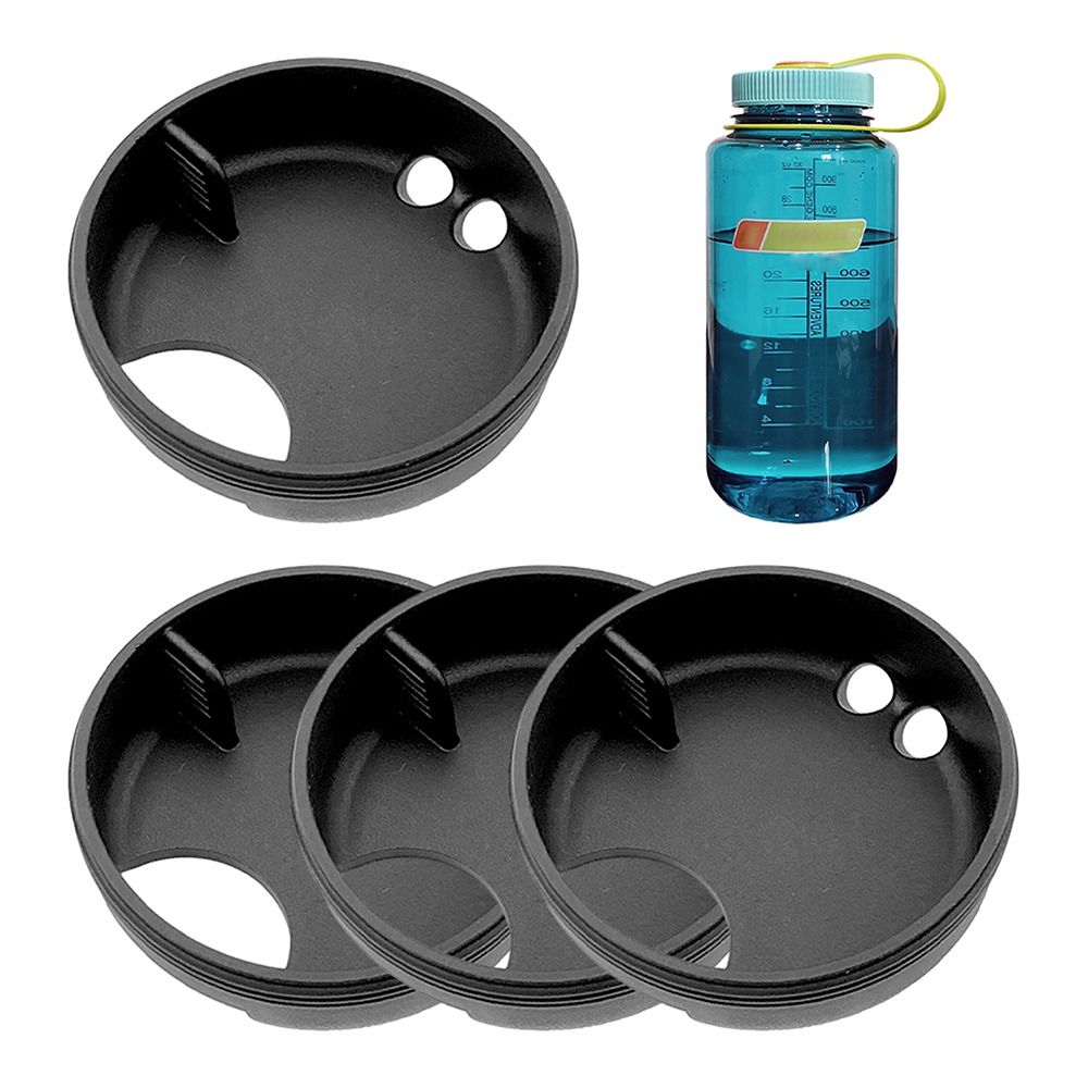 Silikon sprutbeskyttelse, bred munnflaske til vann, sølefrie beskyttelser, lokk, sølebeskyttelsesinnsats for nalgene easy sipper-tilbehør