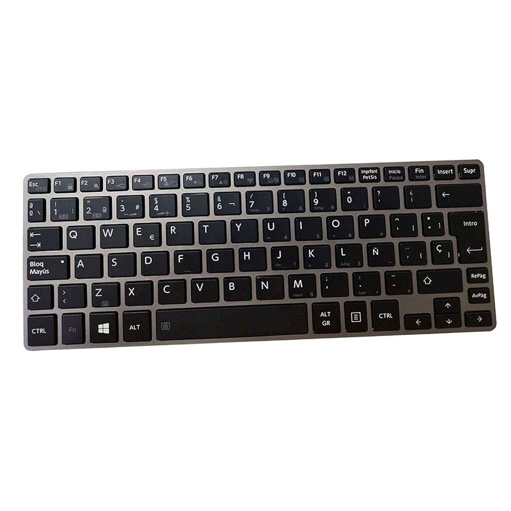 Laptop Keyboard Spanish Keypad Part Black for Toshiba Portege Z30-A Z30-C Z30T-C Series Spanish P000588110 P000643120