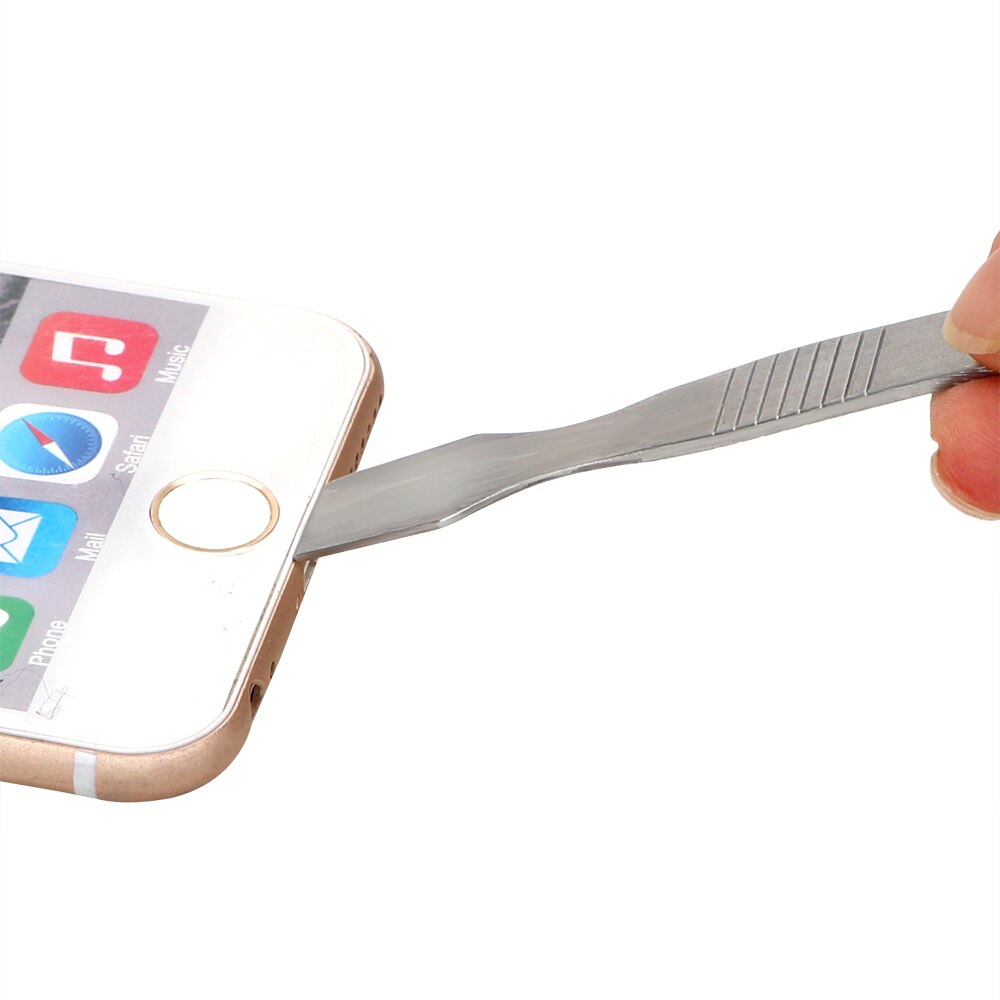 DIYWORK Metal Crowbar Metal Solder Knife Pry Open Repair Scraper Mobile Phone Repair Tools Tin Scraping Mixing Knife