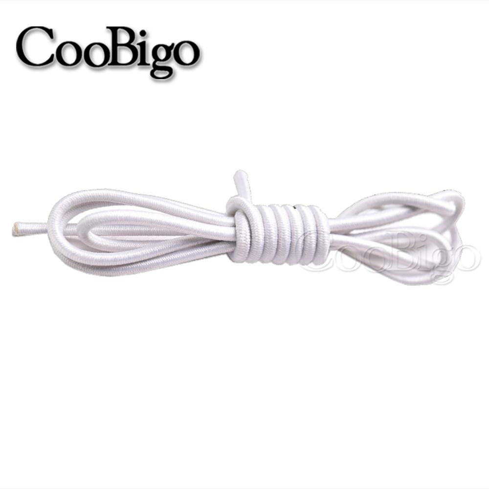 5 Meter 1 mm 2 mm 3 mm runde Gummibänder Bungee Schock Kabel elastisches Seil Gummiband Gurt Schnur Kordon Schnürsenkel Nähzubehör