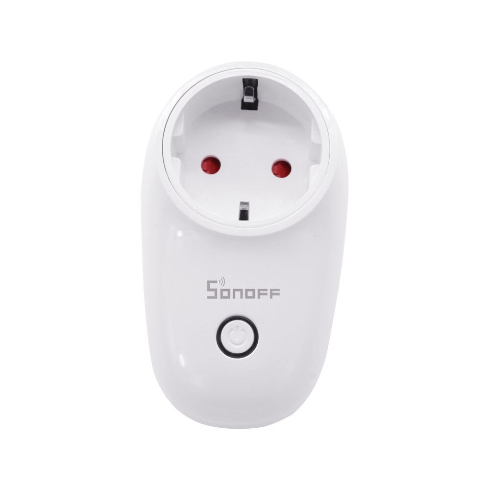 SONOFF S26 Wifi Smart Steckdose EUEU F Stecker 220V Drahtlose Fernbedienung Power Steckdose Licht Schalter Timer 10A alexa Google Hause