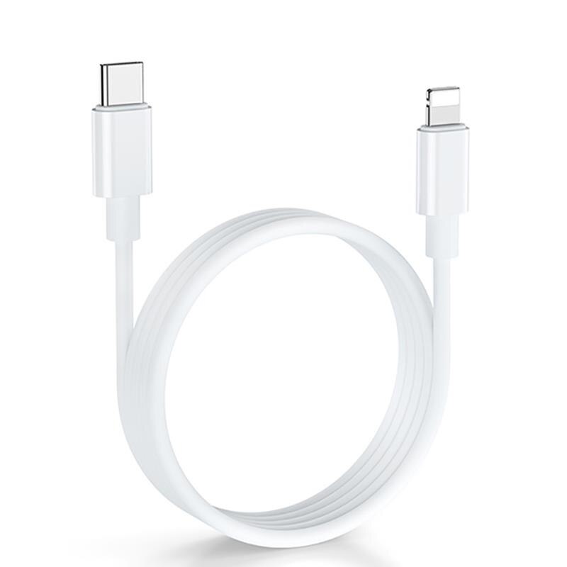 PD Fast Charging 18W 9V/2A USB-C Type-C for Lightning Cable Charger Adapter For iPhone 11 12 Pro Max se iPad Mini Pro Air: only 3A cable