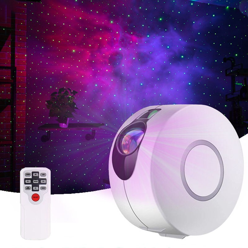 Blisslights Sky Lite Projector Colorful Starry Sky Galaxy Player LED Night Light USB Charging light