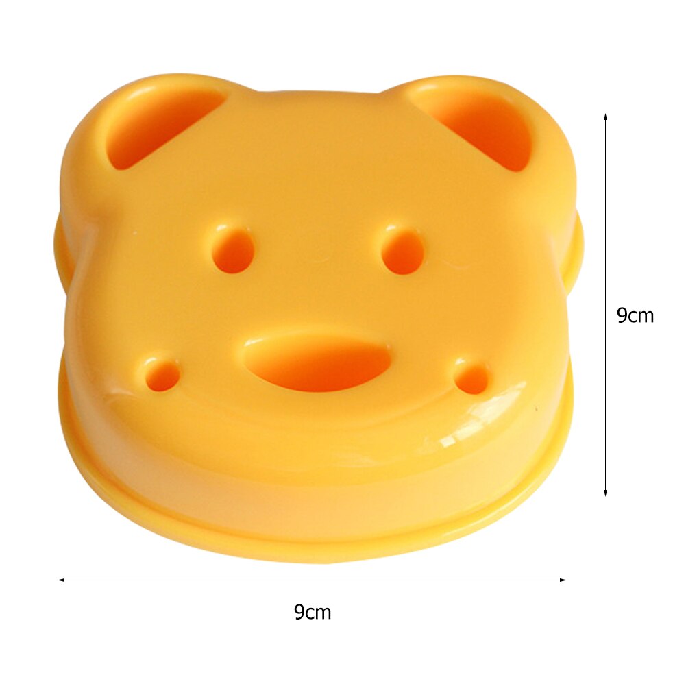 Teddy Bear Sandwich Mold Toast Bread Making Cutter Mould Cute Baking Pastry Tools Children Interesting Food Kitchen Accessories