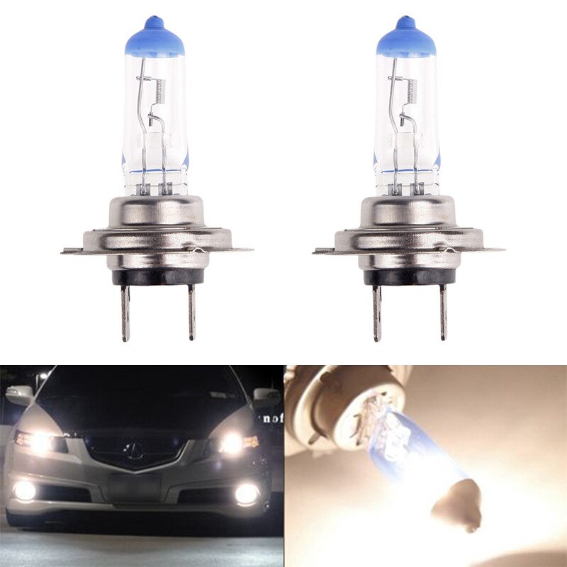 Bombillas de luz antiniebla para faros de coche, luz LED superblanca de y bajo consumo, H7, 100W, 12V #74367, 2 uds.