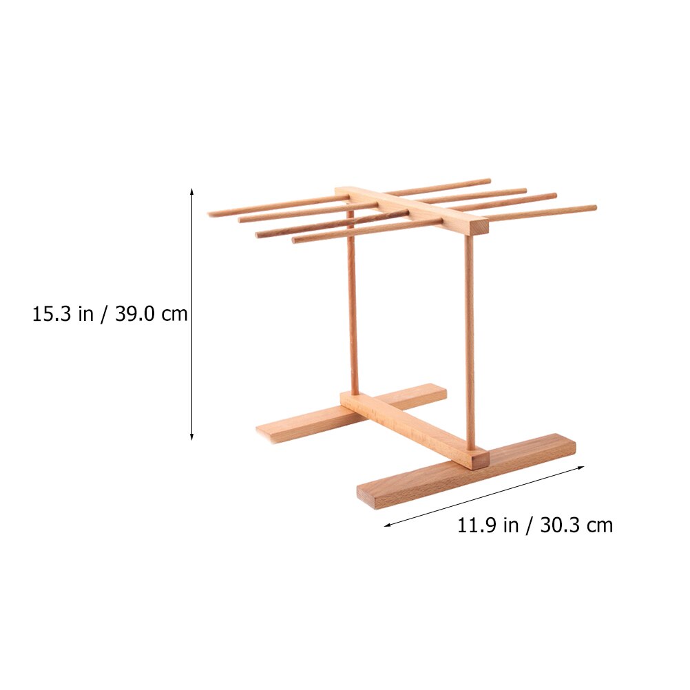 Pasta Drying Rack Household Spaghetti Noodle Drying Rack Pasta Dryer Beechwood