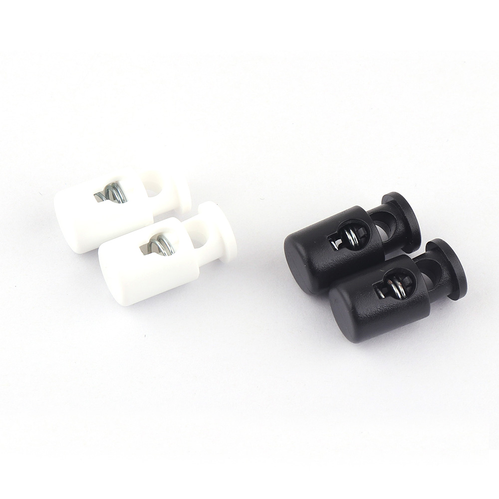 Koordvergrendeling Richter Elastische Koord Spring Loaded Toggle Lock Plastic Band Stopper Gezichtsmasker Vorm Fastener Naaien Kleding Touw