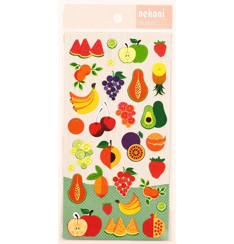 Scrapbooking Journal Stickers for Diary Photo Album Decoration Coffee Bread Fruit Sticker Aesthetic DIY Hobby Craft Supplies: 4