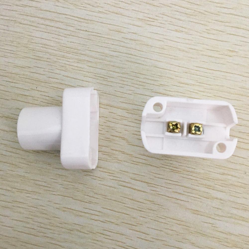 [ Ready Stock ] For E17 White Square Lamp Holder LED Light Bulbs Aging-Test Light Base Lamp Holder