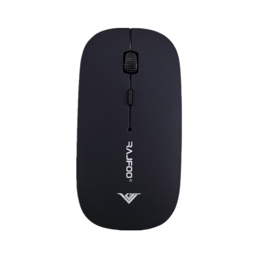 Trueno tecnología Mengguo 2,4 ratón inalámbrico negro 2400 DPI 4 botón óptico USB inalámbrico ratón de juego de ratones para PC ordenador portátil: Default Title