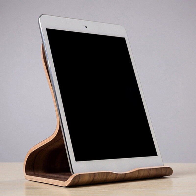 Collectie Samdi Houten Universal Tablet Pc Telefoon Standhouder Beugel Voor Ipad Samsung Tab Houder Beugel