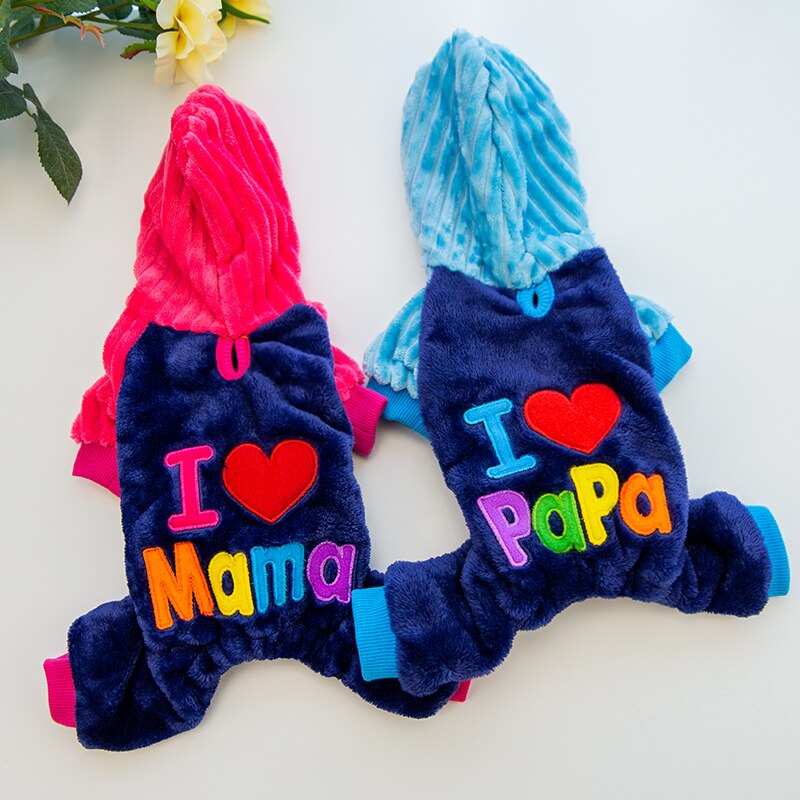 Cão pequeno traje macacão macio quente roupas para cães inverno roupas para animais de estimação calças yorkshire pomeranian bichon poodle roupa para cães vestuário