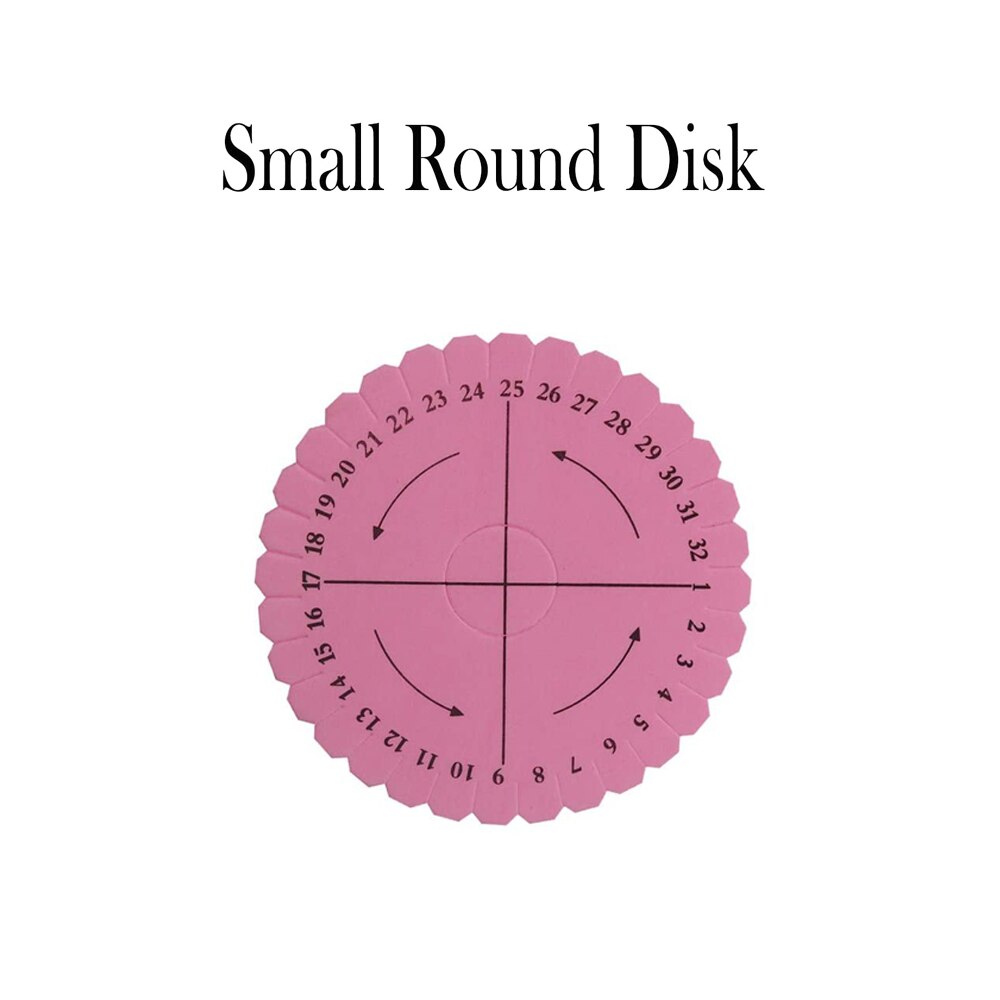Braiding Disk Round Square Kumihimo Beading Cord Disc Braiding Braided Plate DIY Bracelet Loom Weaving Board Craft Tools: No8