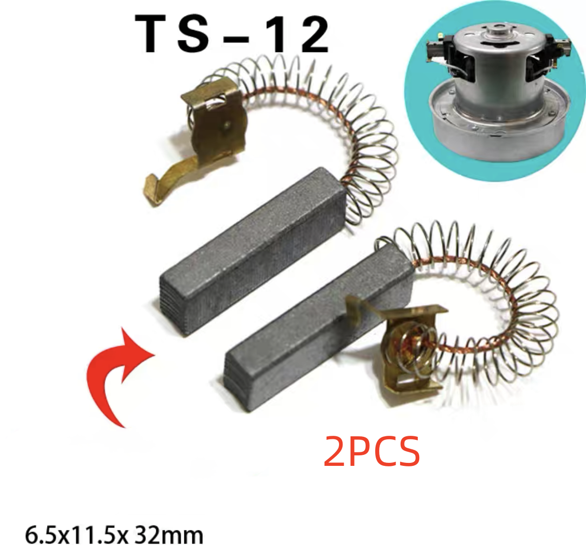 motor replacement carbon motor brushes for universal dc domel industrial vacuum cleaner feeding machine carbon motor brush parts: Beige