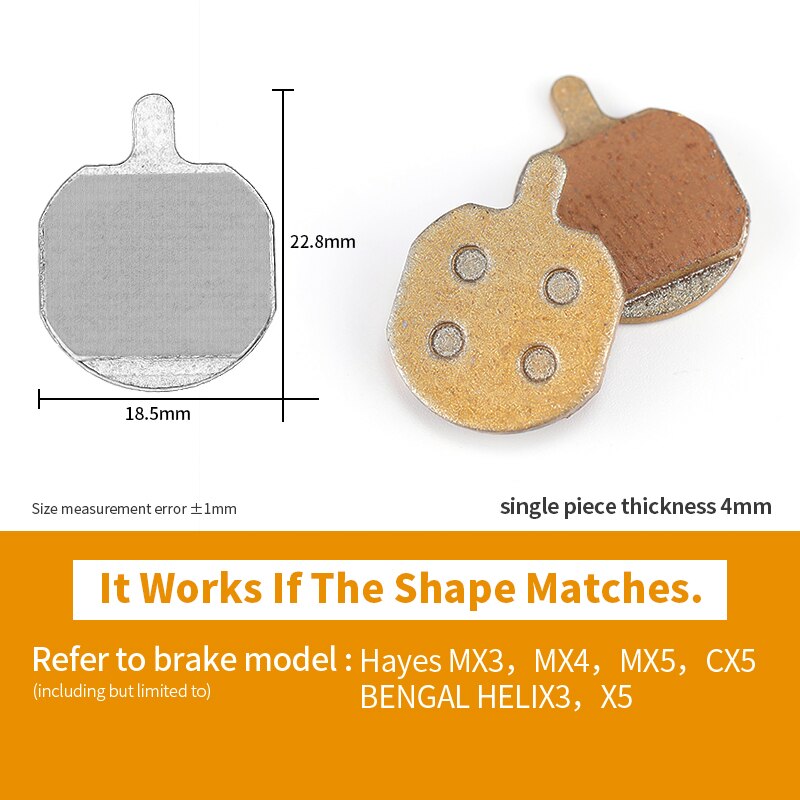 1 para miedziana podstawa klocki hamulcowe robić rowerów Shimano XTR M965 966 święty XT SLX Deore Auriga SRAM zachłanny BB5 BB7 soczysty eliksir Magu: 828