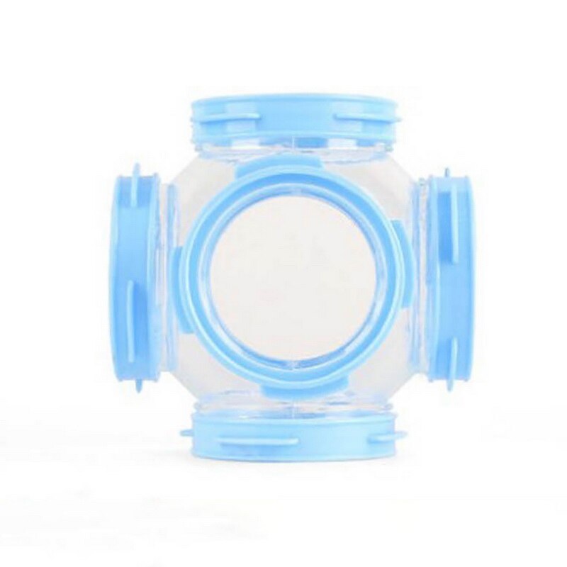 1Pcs Hamster Toy Acrylic Transparent Tube Hamster Toys Funny Pet Small Animal Hamsters Cage Tube Toy
