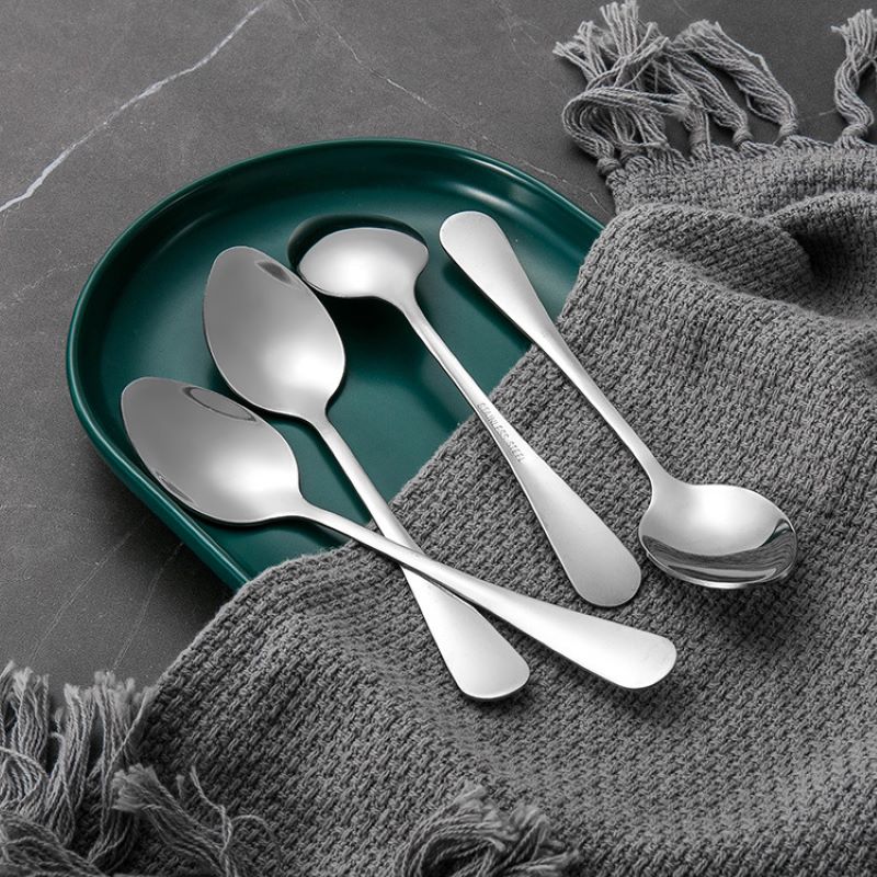 Stainless Steel Main Spoon Tableware Cutlery Western Kitchen Dinner Silverware Flatware Cost Effective
