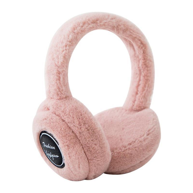 Wireless Bluetooth Headphones For Women Girl Warm Fluffy Earmuff Headphone Winter Warm Earphones Common Headphone: 03